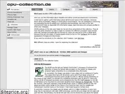 Sites similar to cpu-collection.de
