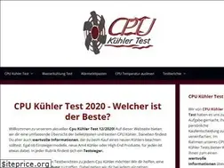 Sites similar to cpu-kuehler-test.net