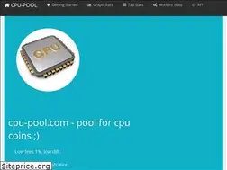 Sites similar to cpu-pool.com