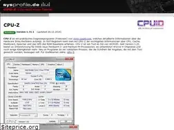 Sites similar to cpu-z.de