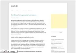 Sites similar to cpu20.de
