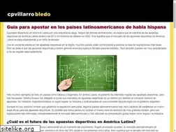 Sites similar to cpvillarrobledo.com
