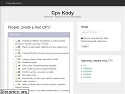 Sites similar to cpvkody.cz