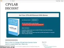 Sites similar to cpvlabdiscount.blogspot.com