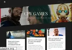 Sites similar to cpygames.com
