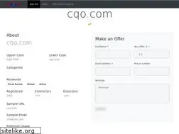 Sites similar to cqo.com