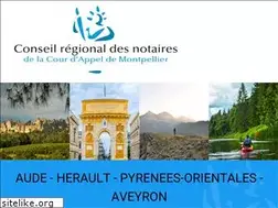 Sites similar to cr-montpellier.notaires.fr
