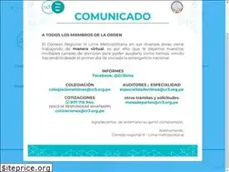 Sites similar to cr3.org.pe