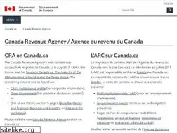 Sites similar to cra.gc.ca