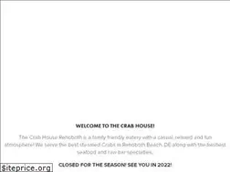 Sites similar to crabhouserehoboth.com