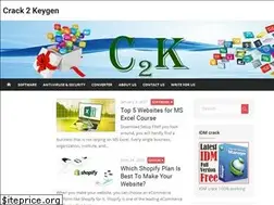 Sites similar to crack2keygen.com