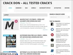 Sites similar to crackdon.com