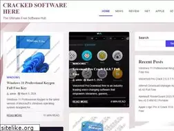 Sites similar to crackedsoftwareshere.org