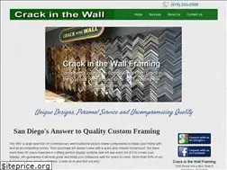 Sites similar to crackinthewallframing.com