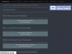 Sites similar to crackstreams.la