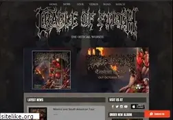 Sites similar to cradleoffilth.com