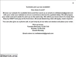 Sites similar to craftalameda.com