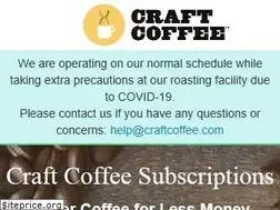 Sites similar to craftcoffee.com