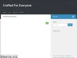 Sites similar to craftedforeveryone.com