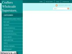 Sites similar to crafterswholesalesuperstore.com