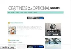 Sites similar to craftinessisnotoptional.com