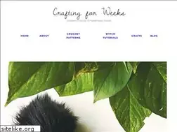 Sites similar to craftingforweeks.com