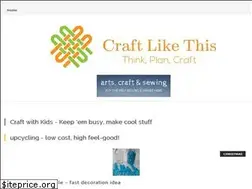 Sites similar to craftlikethis.com