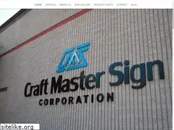 Sites similar to craftmastersign.com