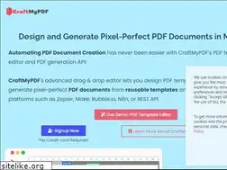 Sites similar to craftmypdf.com