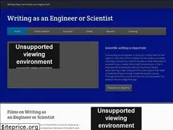 Sites similar to craftofscientificwriting.com
