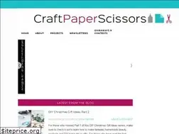 Sites similar to craftpaperscissors.com
