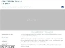 Sites similar to craftsburypubliclibrary.org