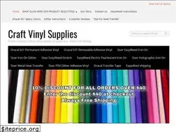 Sites similar to craftvinylsupplies.com