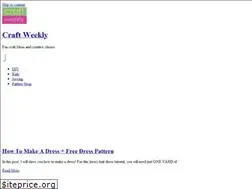 Sites similar to craftweekly.com