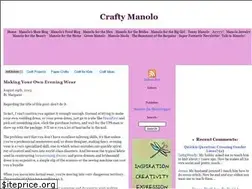 Sites similar to craftymanolo.com