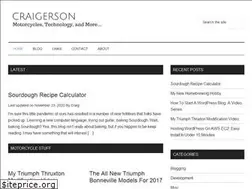 Sites similar to craigerson.com
