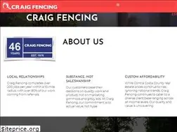 Sites similar to craigfencing.com