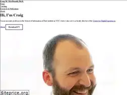 Sites similar to craigmacdonald.com
