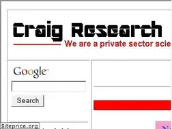 Sites similar to craigresearchlabs.com