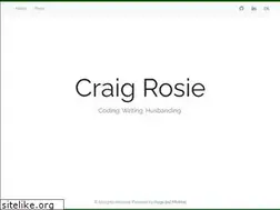 Sites similar to craigrosie.github.io