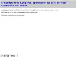 Sites similar to craigslist.hk