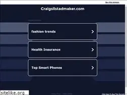 Sites similar to craigslistadmaker.com
