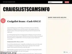 Sites similar to craigslistscamsinfo.wordpress.com