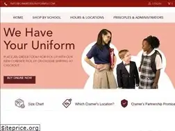 Sites similar to cramersuniforms.com