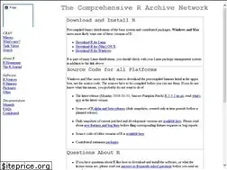 Sites similar to cran.r-project.org