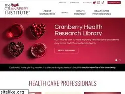Sites similar to cranberryinstitute.org