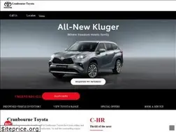 Sites similar to cranbournetoyota.com.au