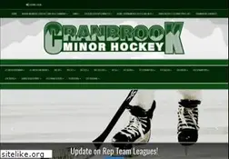 Sites similar to cranbrookminorhockey.com