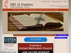 Sites similar to cranburyumc.org