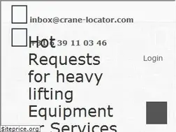 Sites similar to crane-locator.com